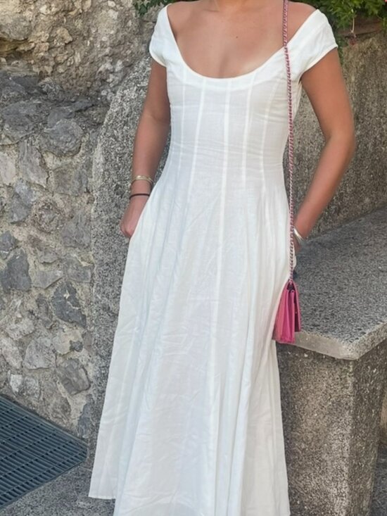 Danielle Guizio Dresses & Skirts - Danielle Guizio - Leila Dress - White / XXS